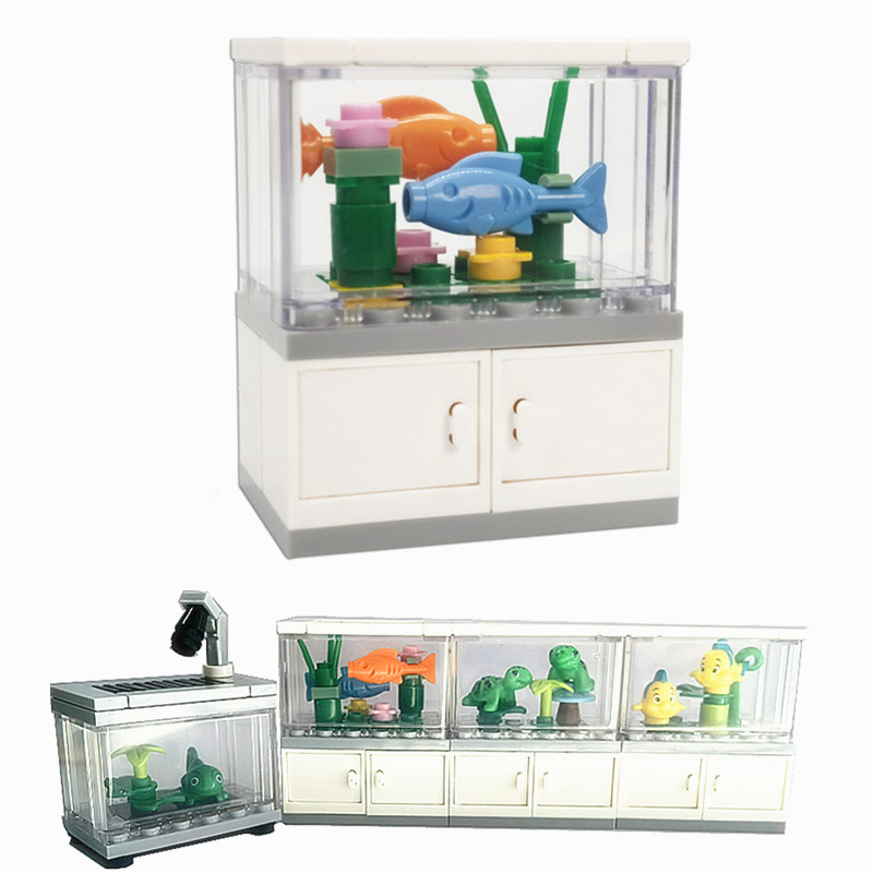 Lego Set Creator - City Friends Fish Tank Building Blocks