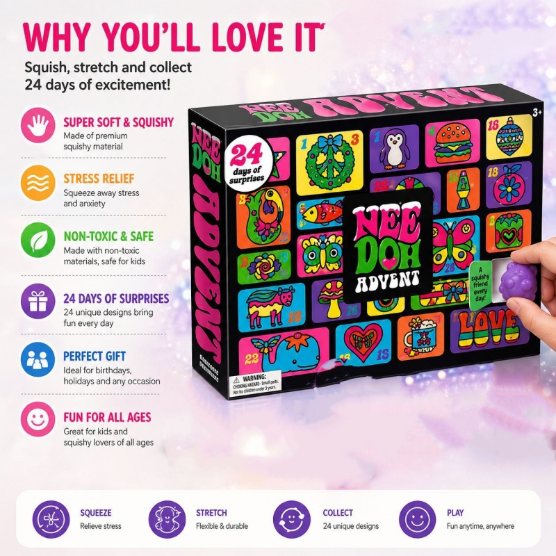 Christmas 24‑Day Advent Calend - Advent Calendar Gift ulasan dan harga