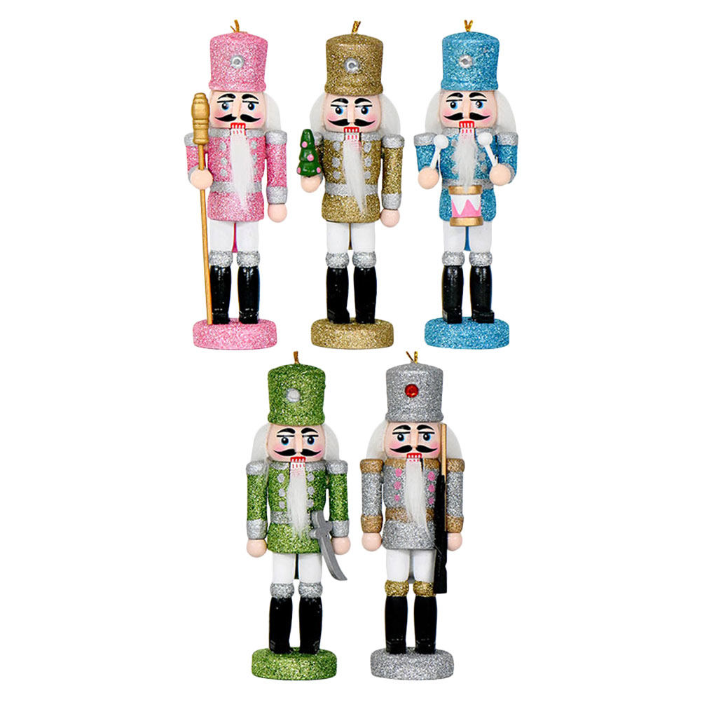 5Pcs Nutcracker Soldier Christ - Nutcracker Figurine ulasan dan harga