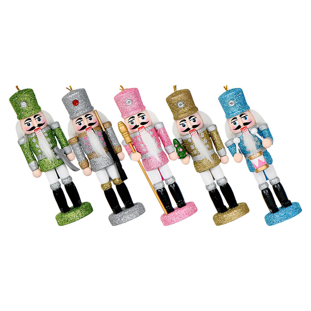 5Pcs Nutcracker Soldier Christ - Nutcracker Figurine ulasan dan harga