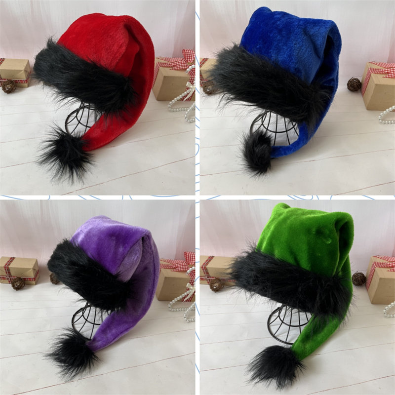 Plush Santa Claus Hat for Chil - Santa Hat Plush ulasan dan harga