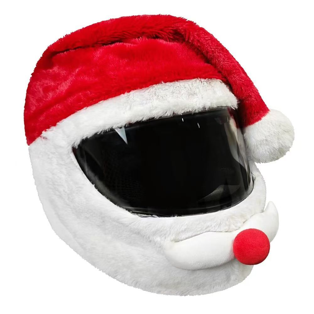 Santa Claus Helmet Cover Plush - Santa Hat Plush ulasan dan harga