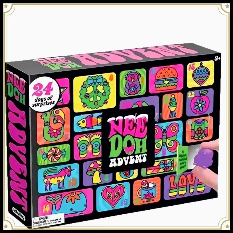 2026 NeeDoh Advent Calendar Gi - Advent Calendar Gift ulasan dan harga