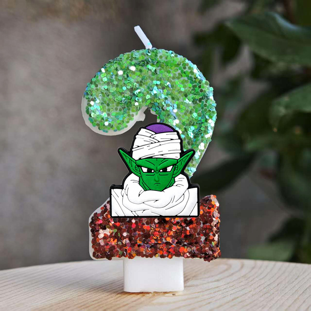 Dragon Ball Z Themed Number Ca - Holiday Candle Set ulasan dan harga